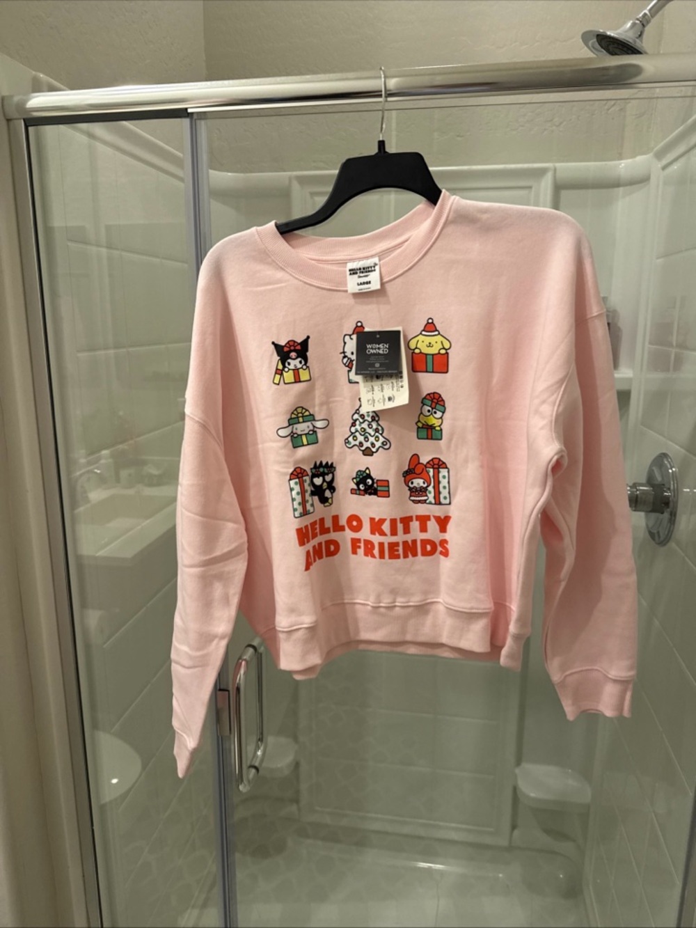 Hello Kitty and Friends Pink Graphic Sweatshirt - Sanrio